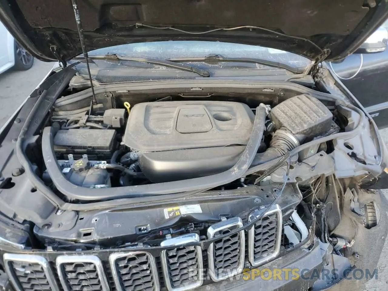 12 fotografías del automóvil dañado 1C4RJFBG2LC384237 JEEP GRAND CHER 2020