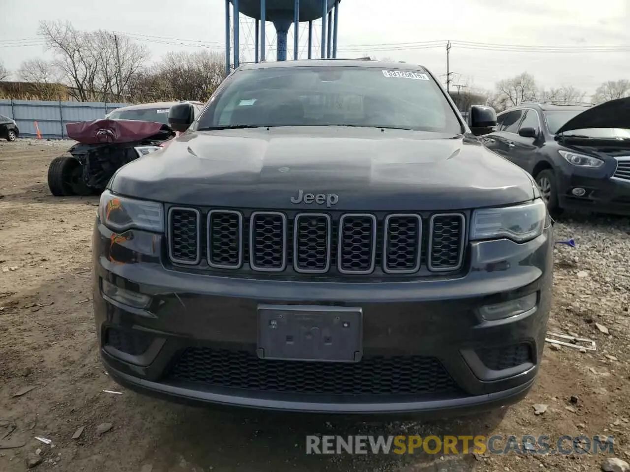 5 fotografías del automóvil dañado 1C4RJFBG3LC262759 JEEP GRAND CHER 2020