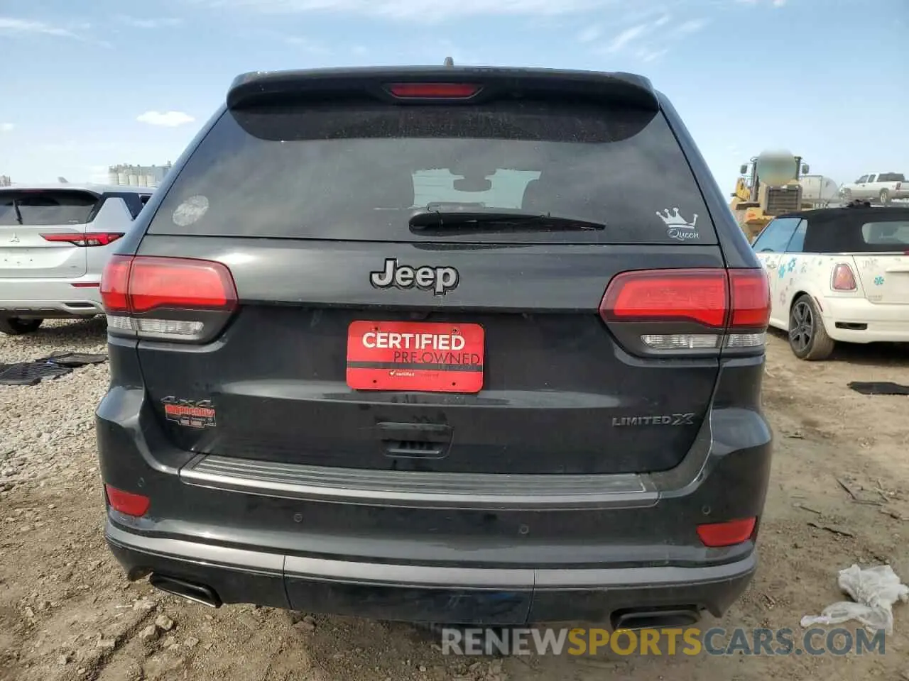 6 fotografías del automóvil dañado 1C4RJFBG3LC262759 JEEP GRAND CHER 2020