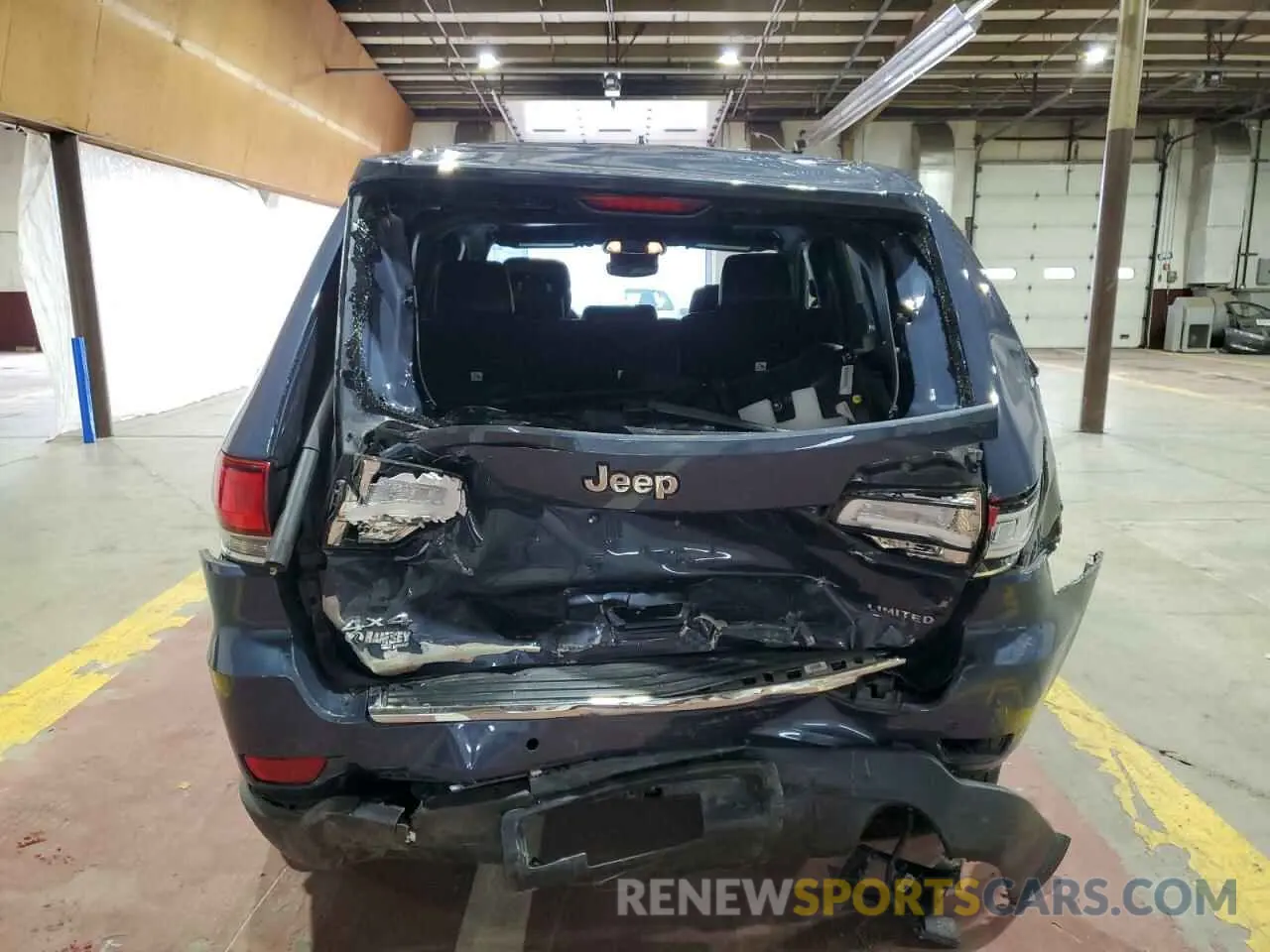 6 fotografías del automóvil dañado 1C4RJFBG4LC176022 JEEP GRAND CHER 2020