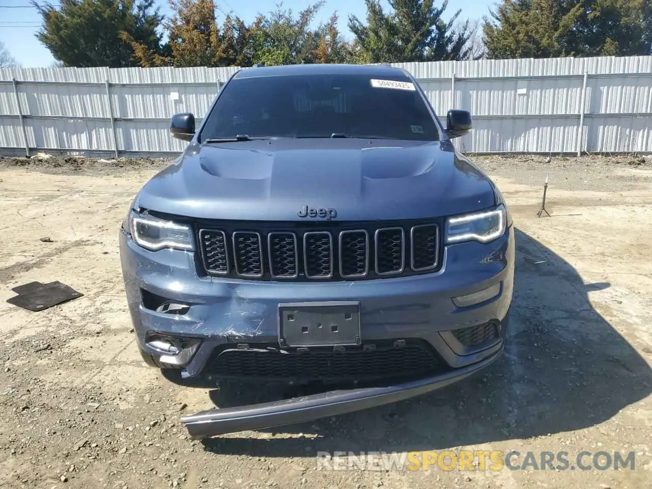 5 fotografías del automóvil dañado 1C4RJFBG4LC232024 JEEP GRAND CHER 2020