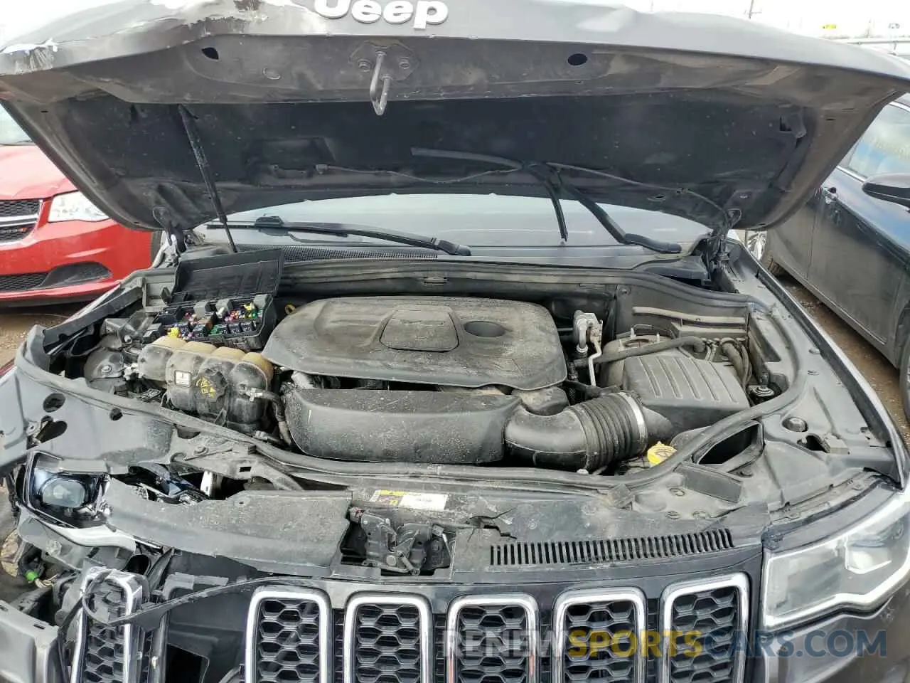 12 fotografías del automóvil dañado 1C4RJFBG5LC226507 JEEP GRAND CHER 2020
