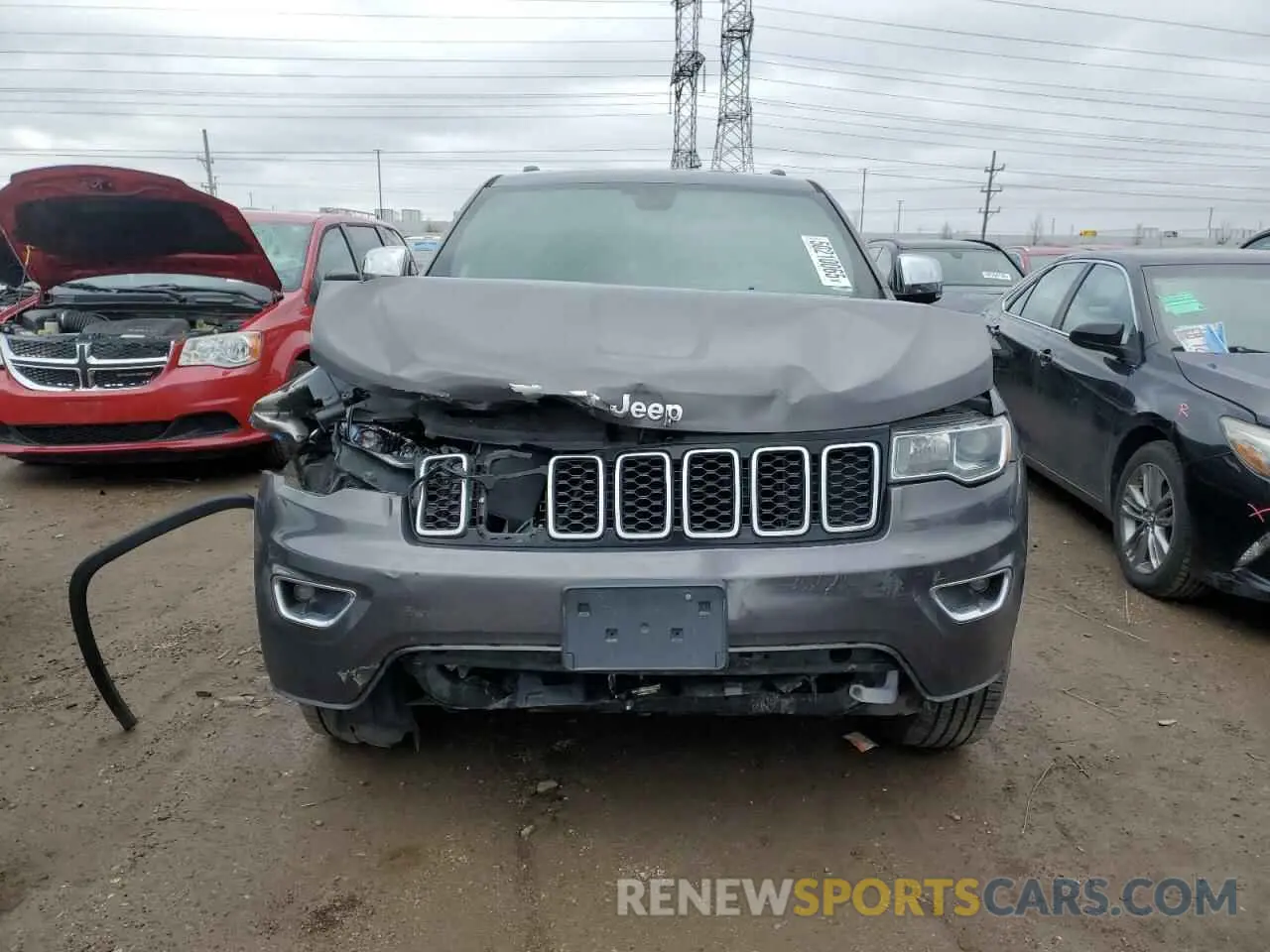 5 fotografías del automóvil dañado 1C4RJFBG5LC226507 JEEP GRAND CHER 2020