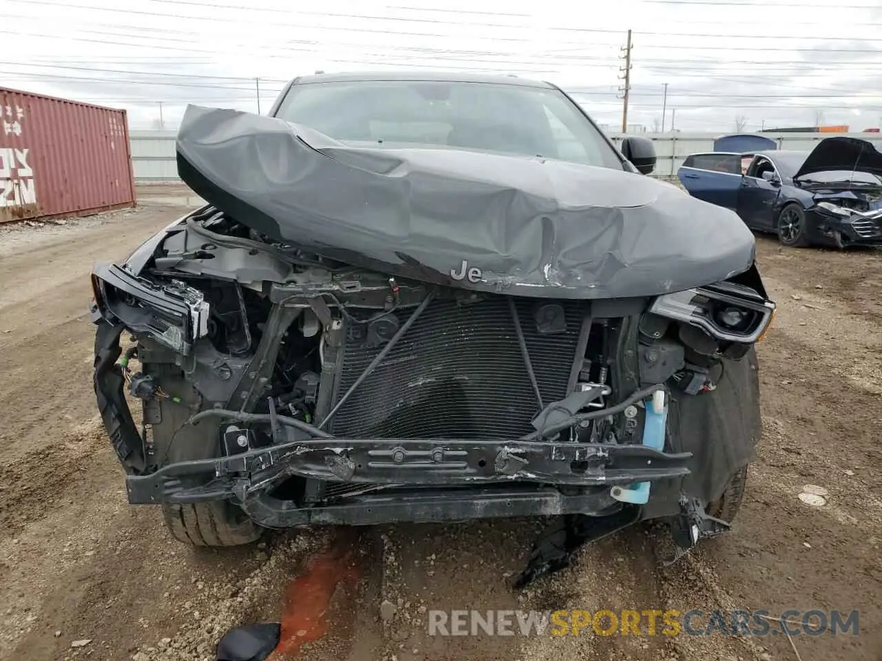 5 fotografías del automóvil dañado 1C4RJFBG5LC298288 JEEP GRAND CHER 2020