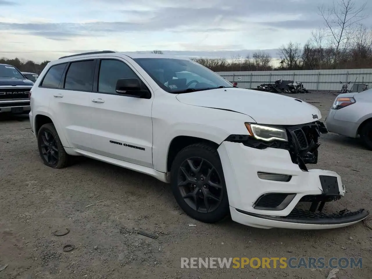 4 fotografías del automóvil dañado 1C4RJFBG5LC314957 JEEP GRAND CHER 2020