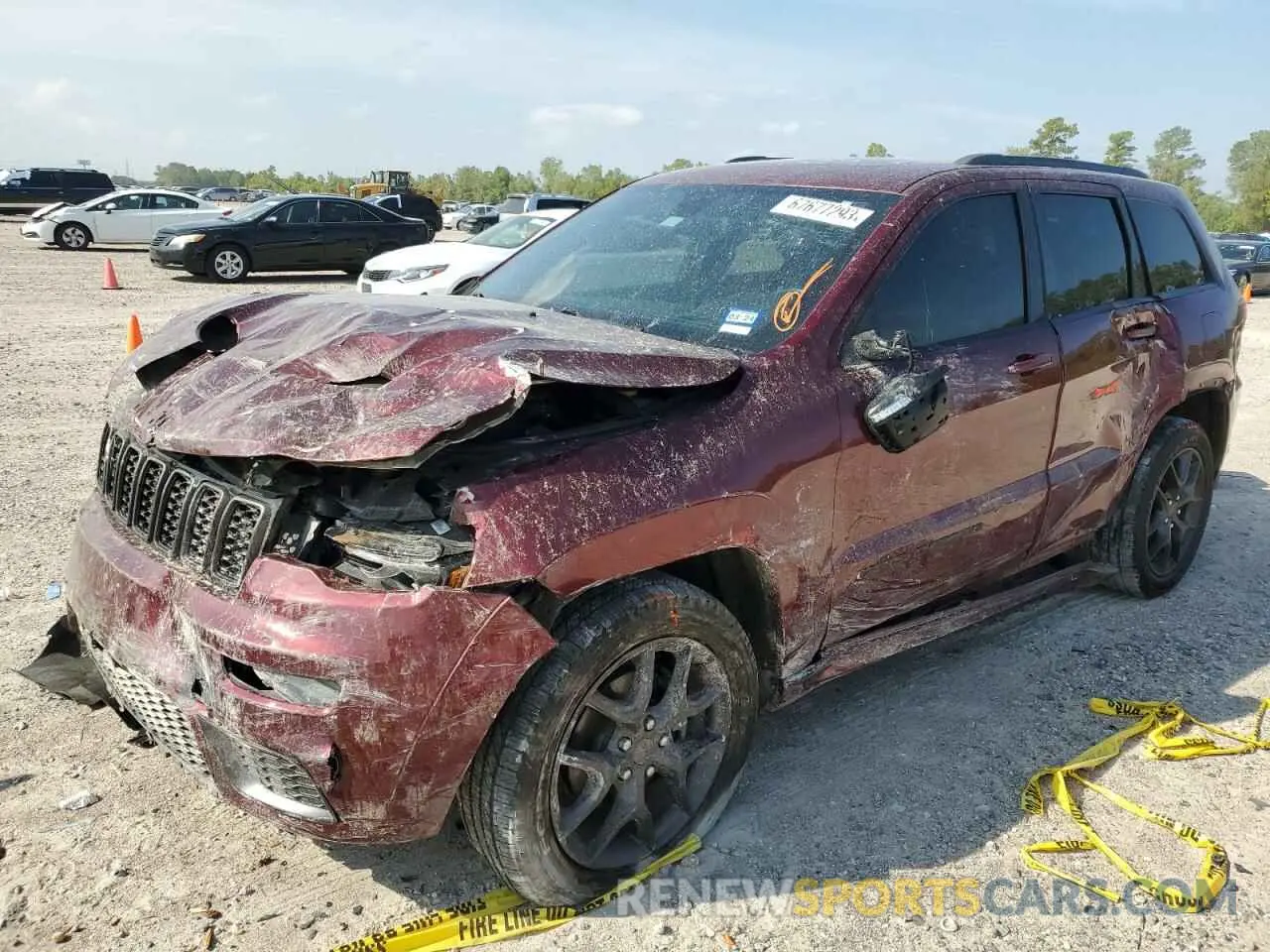 1 fotografías del automóvil dañado 1C4RJFBG6LC335798 JEEP GRAND CHER 2020