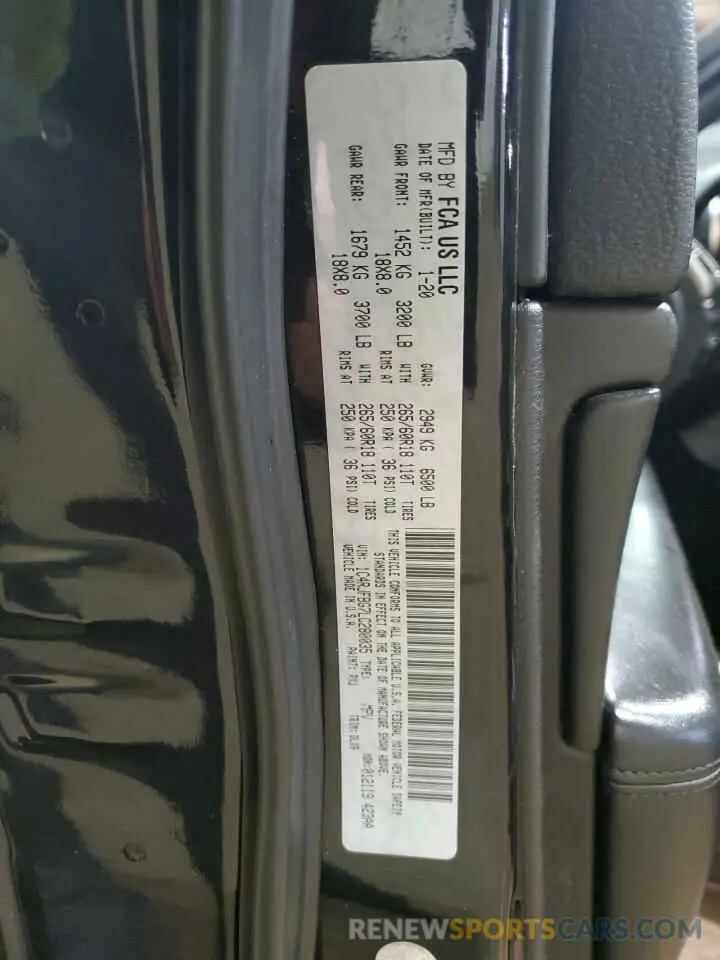 14 fotografías del automóvil dañado 1C4RJFBG7LC280035 JEEP GRAND CHER 2020