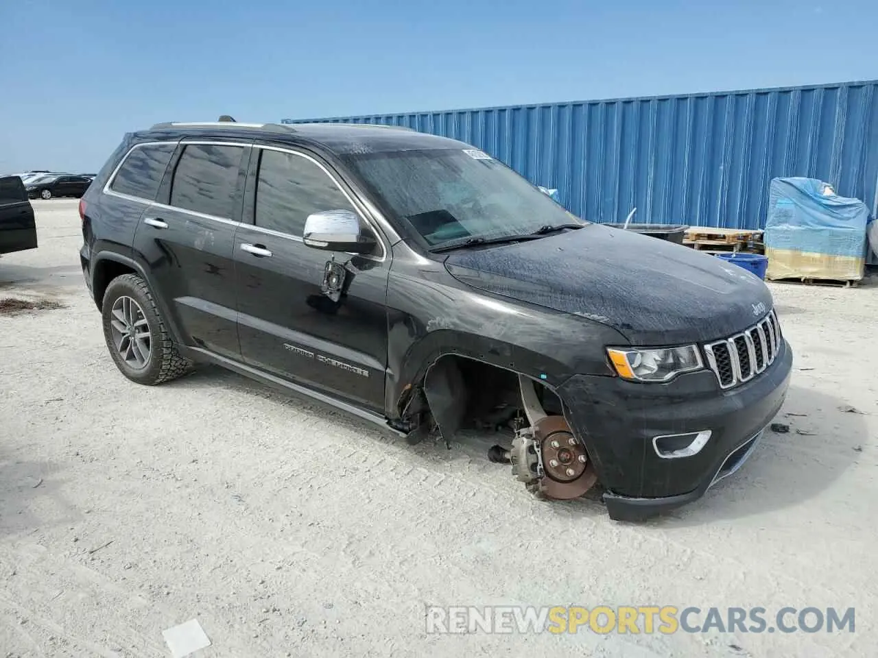 4 fotografías del automóvil dañado 1C4RJFBG8LC280108 JEEP GRAND CHER 2020