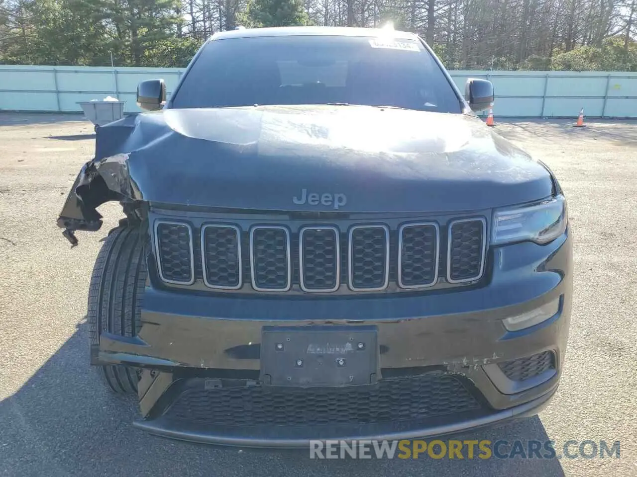 5 fotografías del automóvil dañado 1C4RJFBG8LC292954 JEEP GRAND CHER 2020