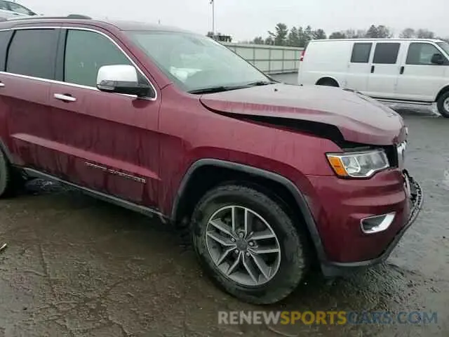 10 fotografías del automóvil dañado 1C4RJFBG9LC126085 JEEP GRAND CHER 2020