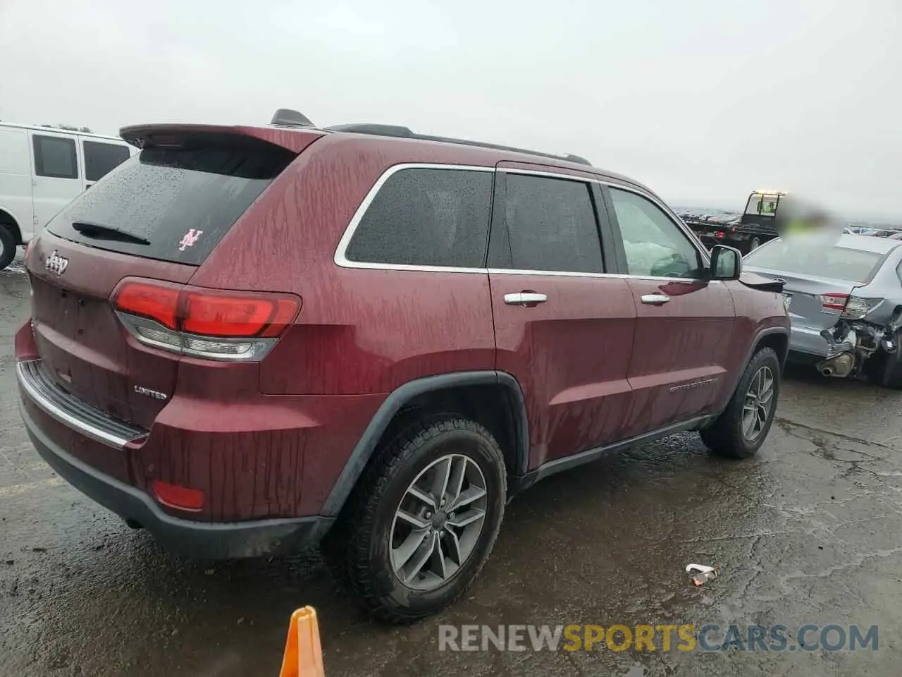 3 fotografías del automóvil dañado 1C4RJFBG9LC126085 JEEP GRAND CHER 2020
