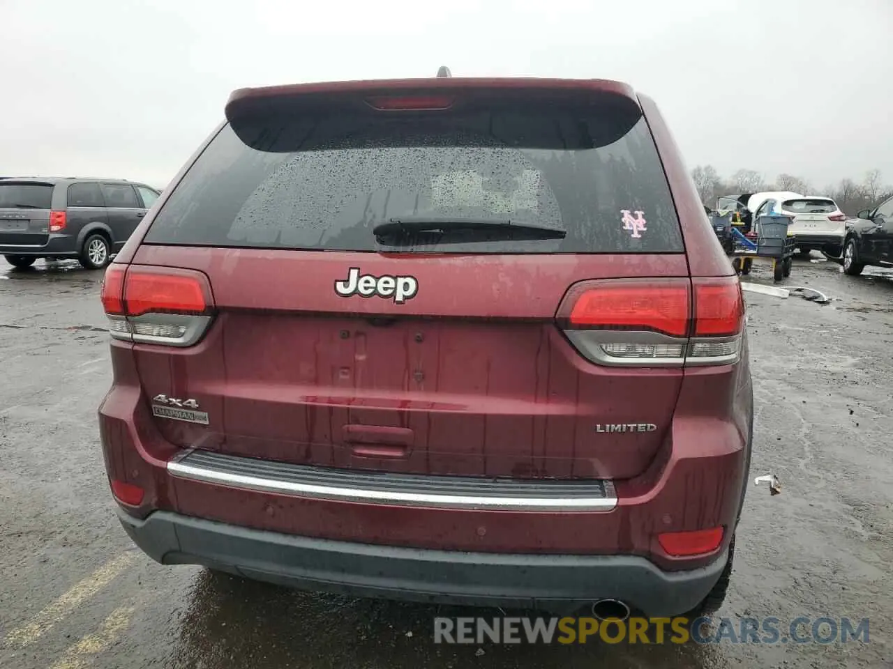 6 fotografías del automóvil dañado 1C4RJFBG9LC126085 JEEP GRAND CHER 2020