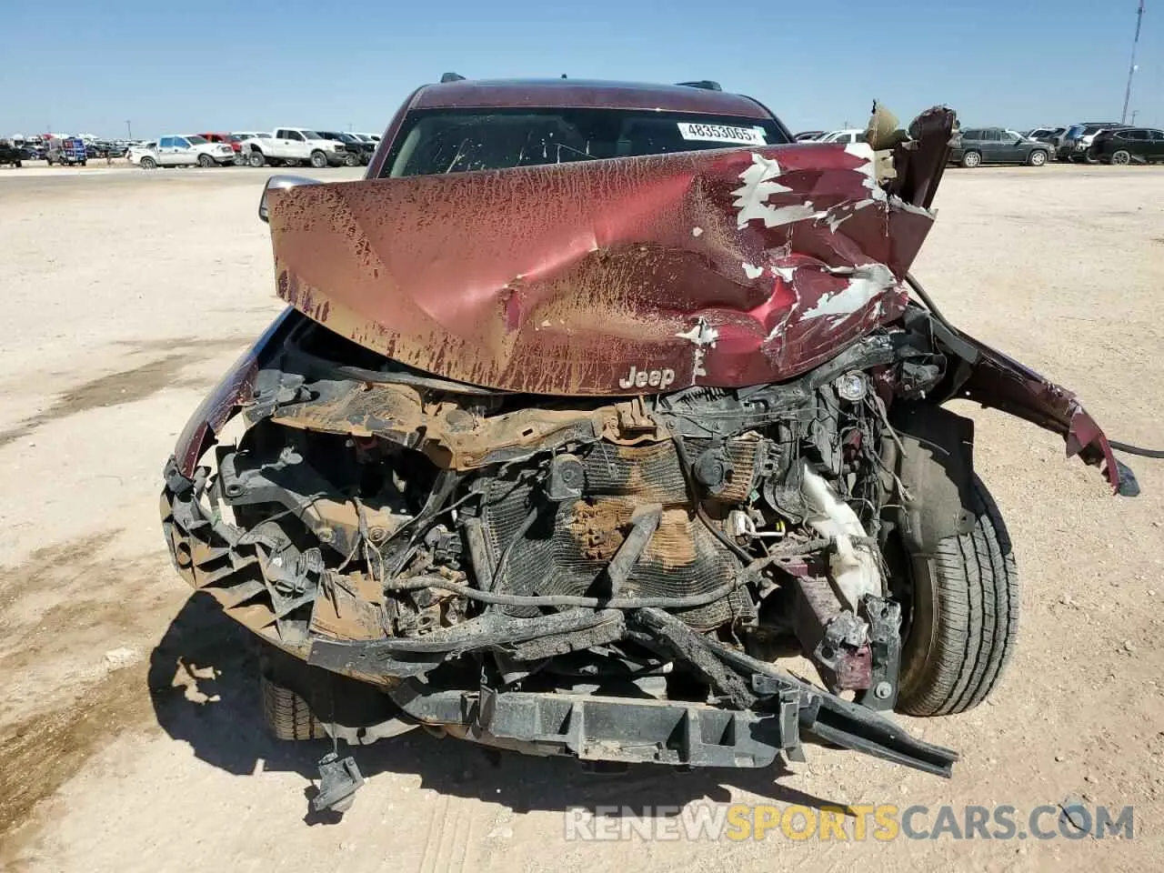 5 fotografías del automóvil dañado 1C4RJFBG9LC263835 JEEP GRAND CHER 2020