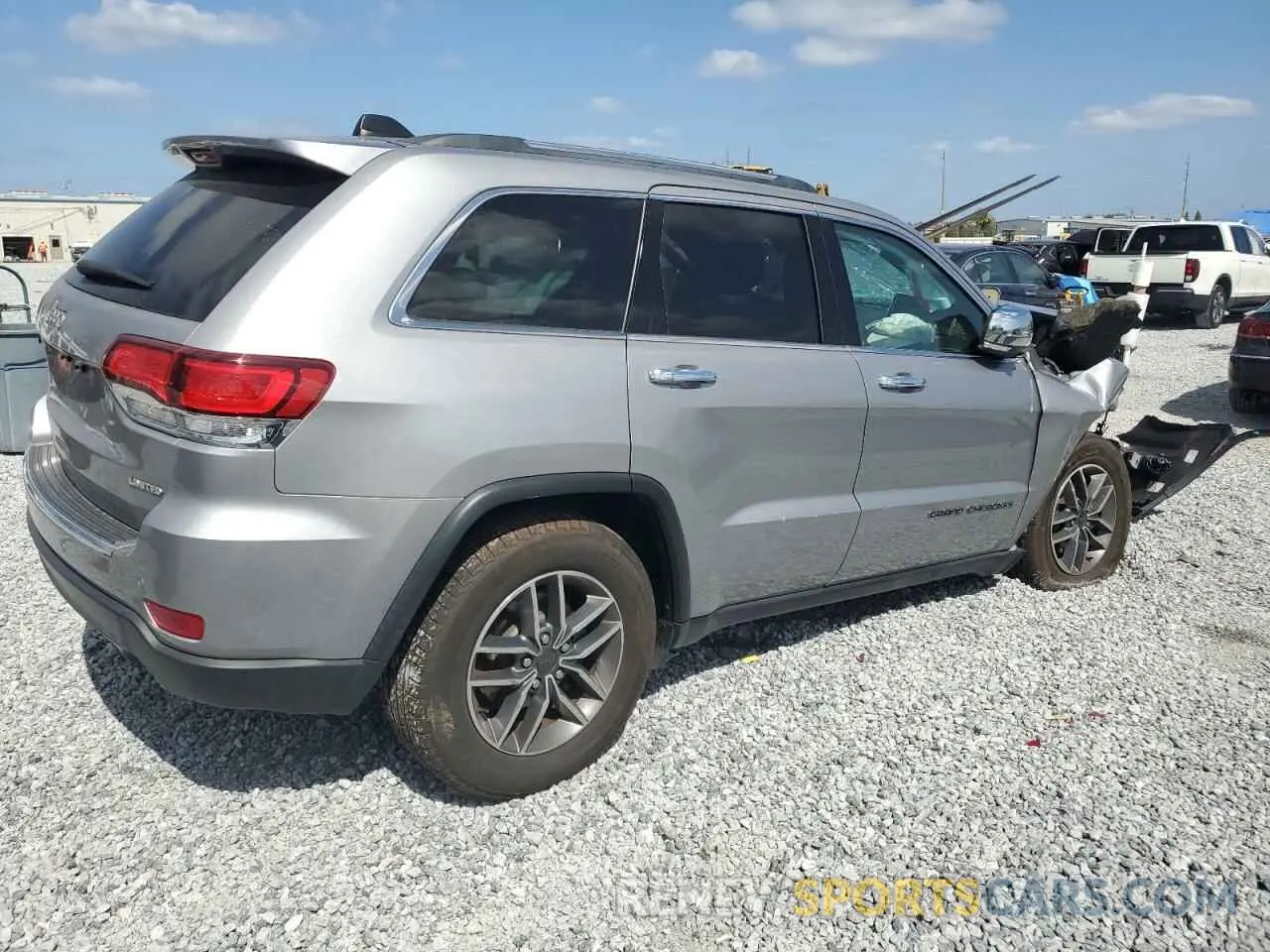3 fotografías del automóvil dañado 1C4RJFBGXLC166983 JEEP GRAND CHER 2020
