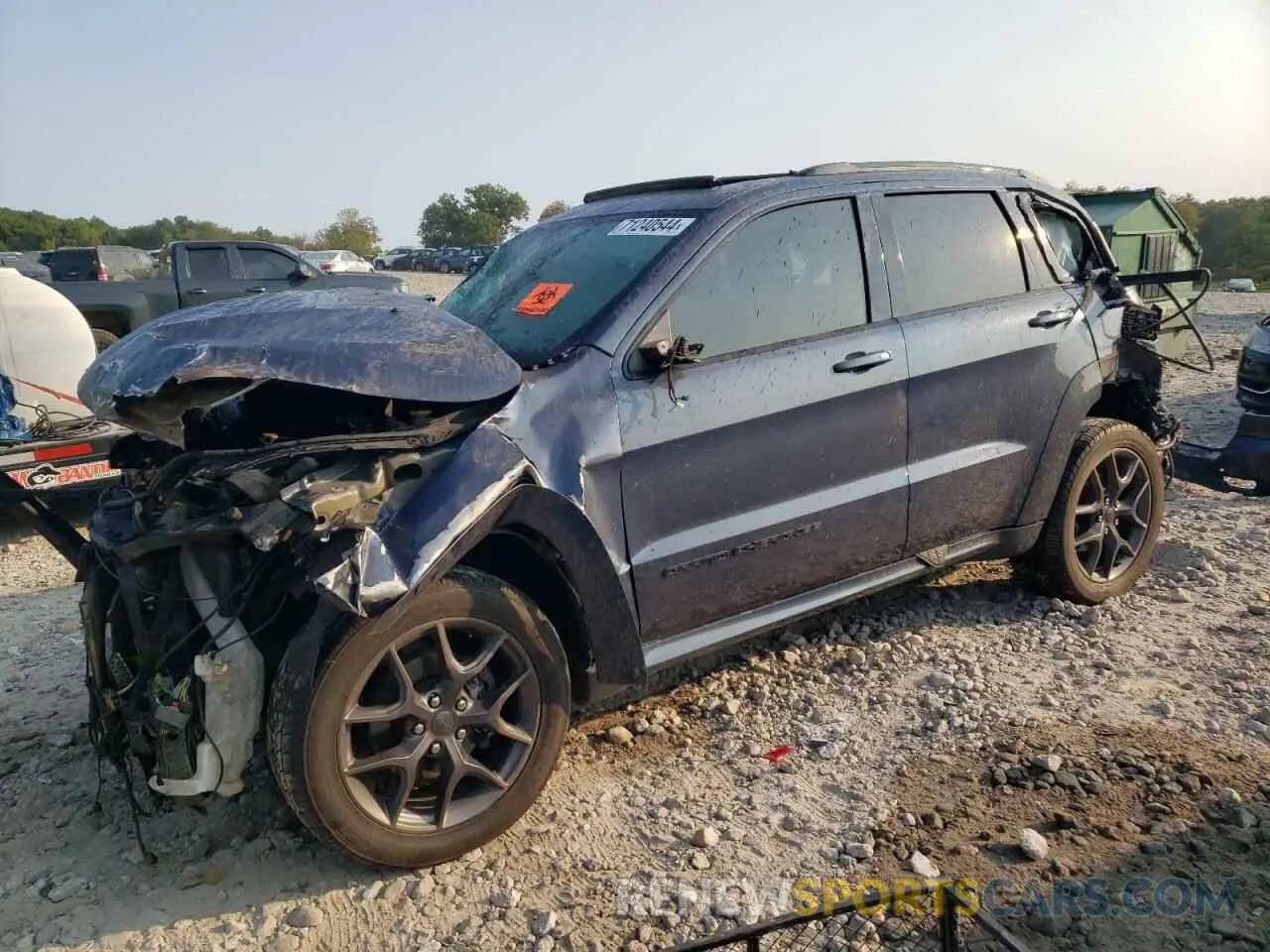 1 fotografías del automóvil dañado 1C4RJFBGXLC199921 JEEP GRAND CHER 2020