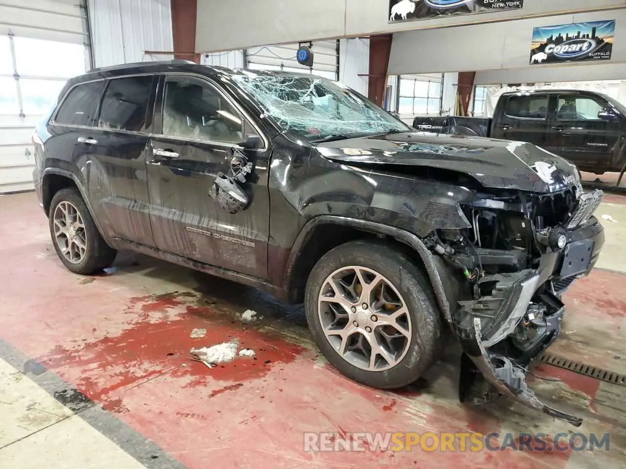 4 fotografías del automóvil dañado 1C4RJFCG0LC136132 JEEP GRAND CHER 2020