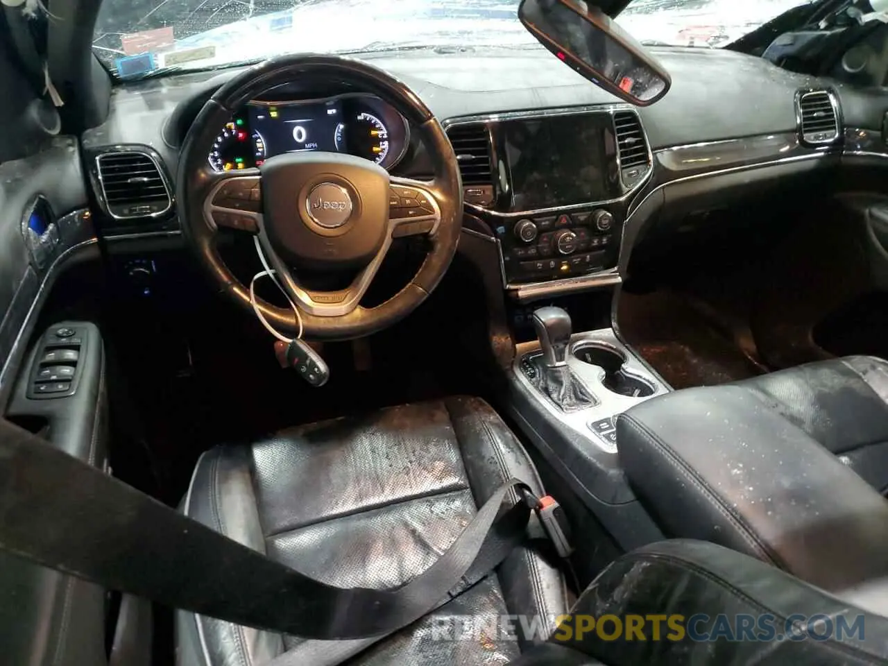 8 fotografías del automóvil dañado 1C4RJFCG0LC136132 JEEP GRAND CHER 2020