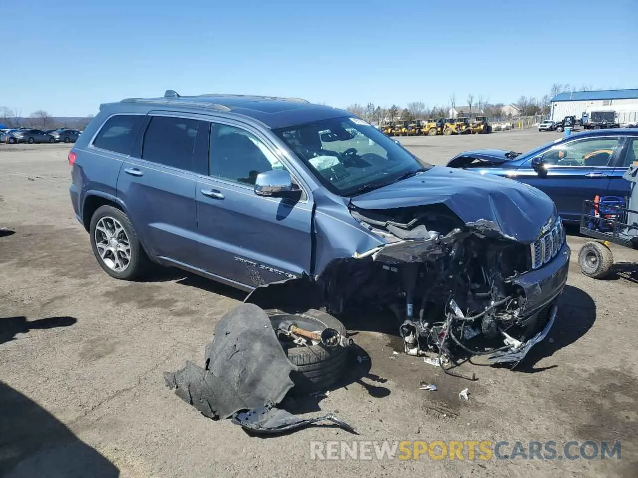 4 fotografías del automóvil dañado 1C4RJFCG0LC236053 JEEP GRAND CHER 2020