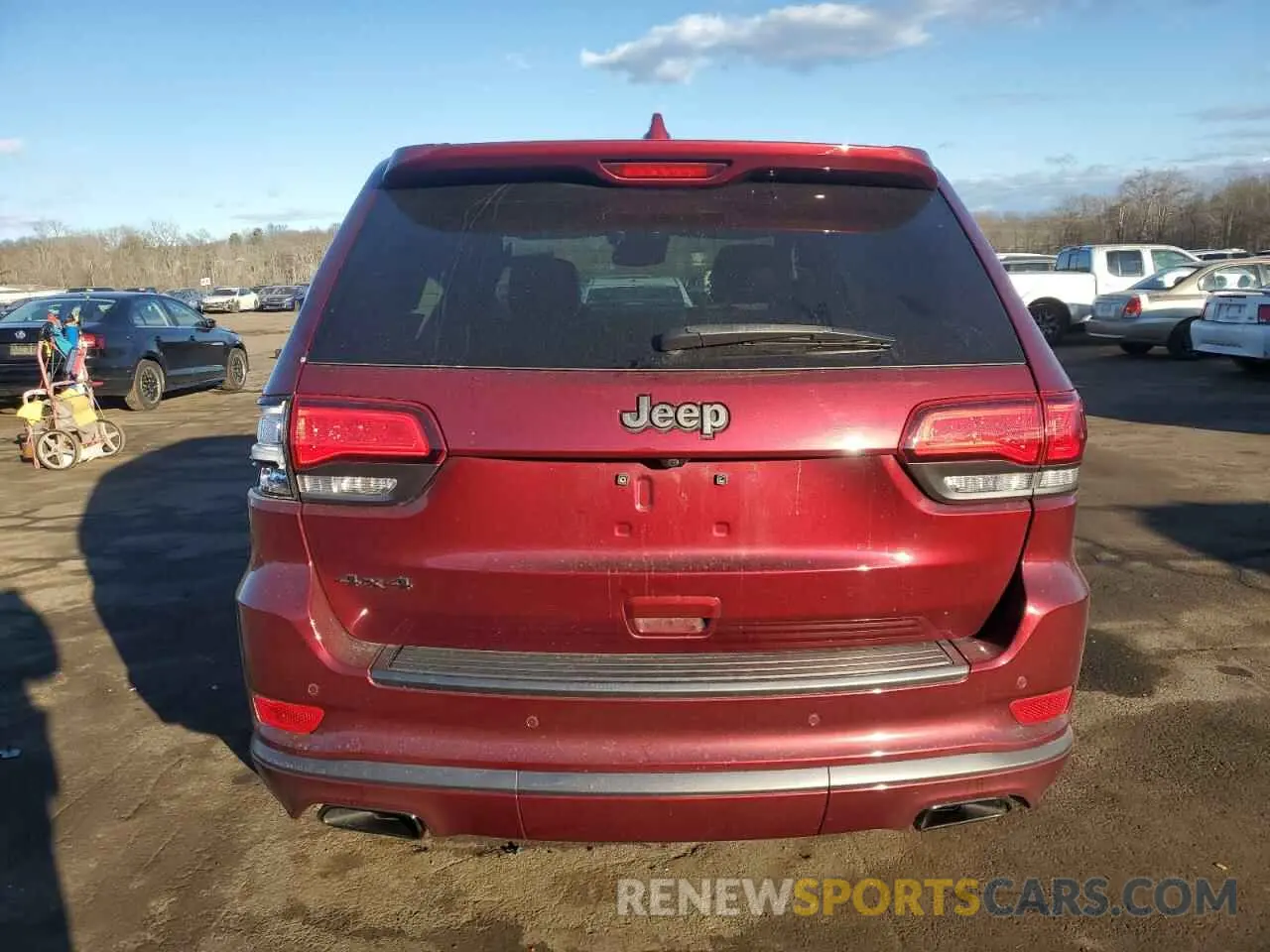 6 fotografías del automóvil dañado 1C4RJFCG5LC336570 JEEP GRAND CHER 2020