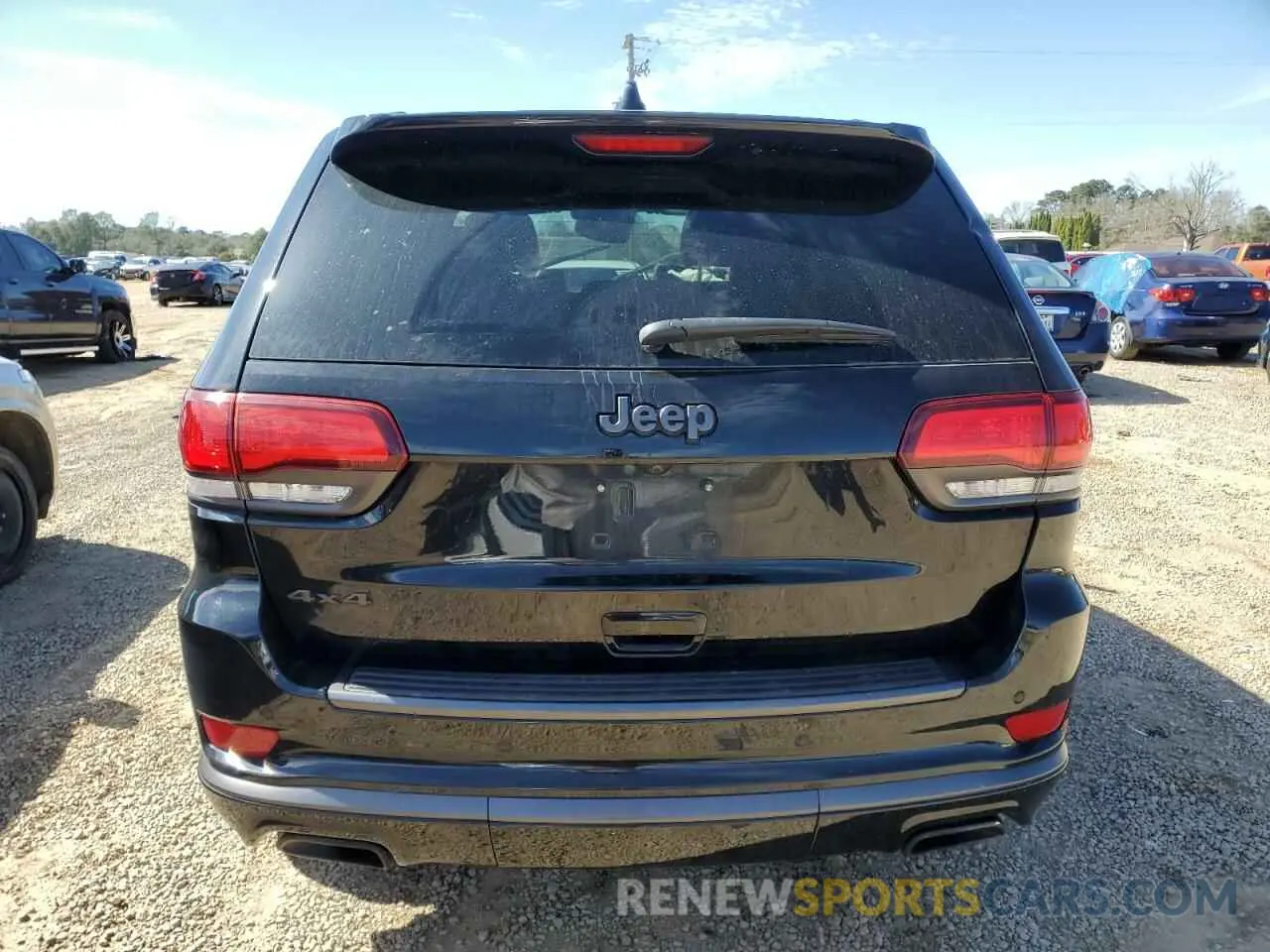 6 fotografías del automóvil dañado 1C4RJFCG6LC347805 JEEP GRAND CHER 2020