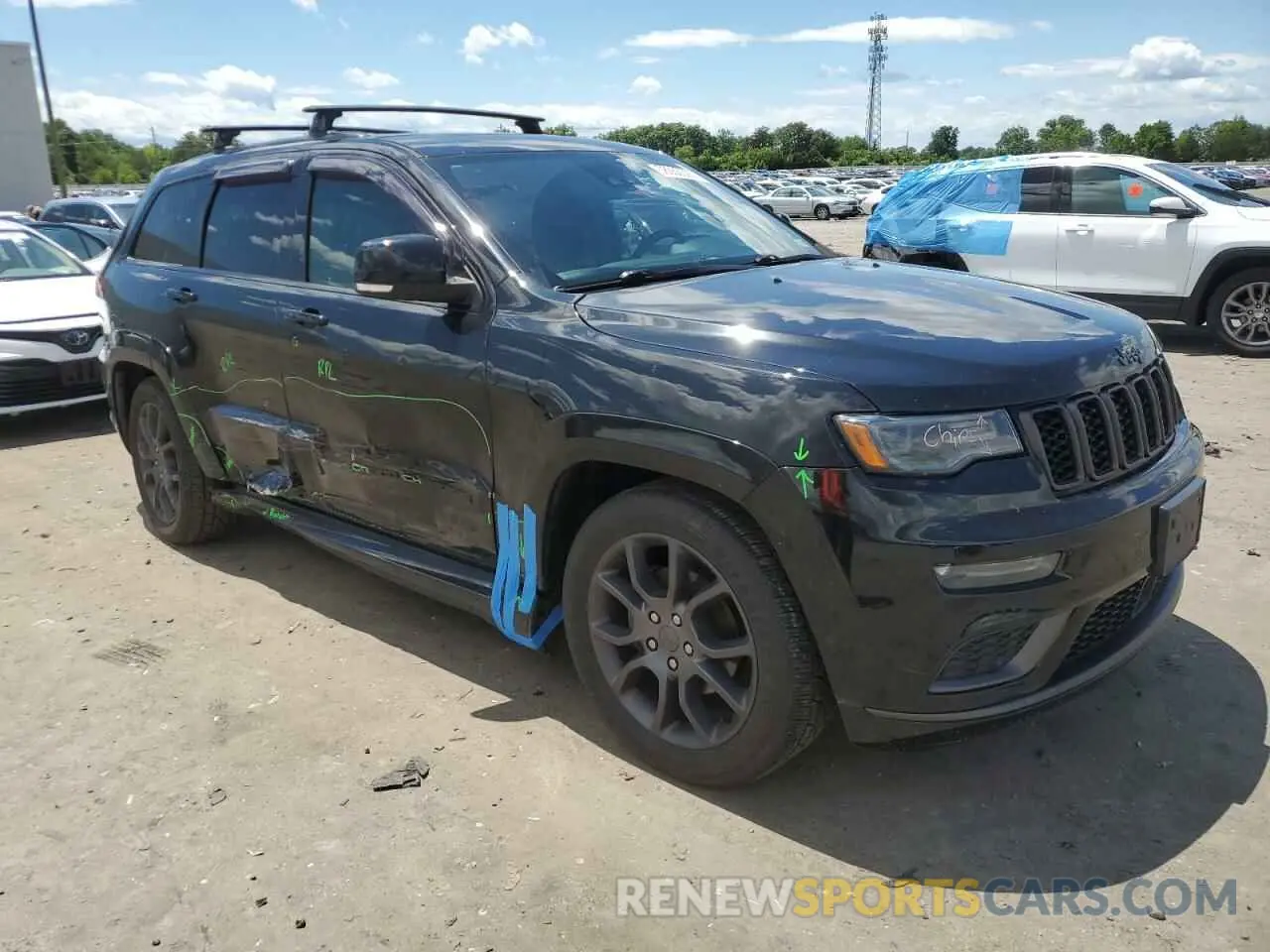 4 fotografías del automóvil dañado 1C4RJFCG6LC362675 JEEP GRAND CHER 2020