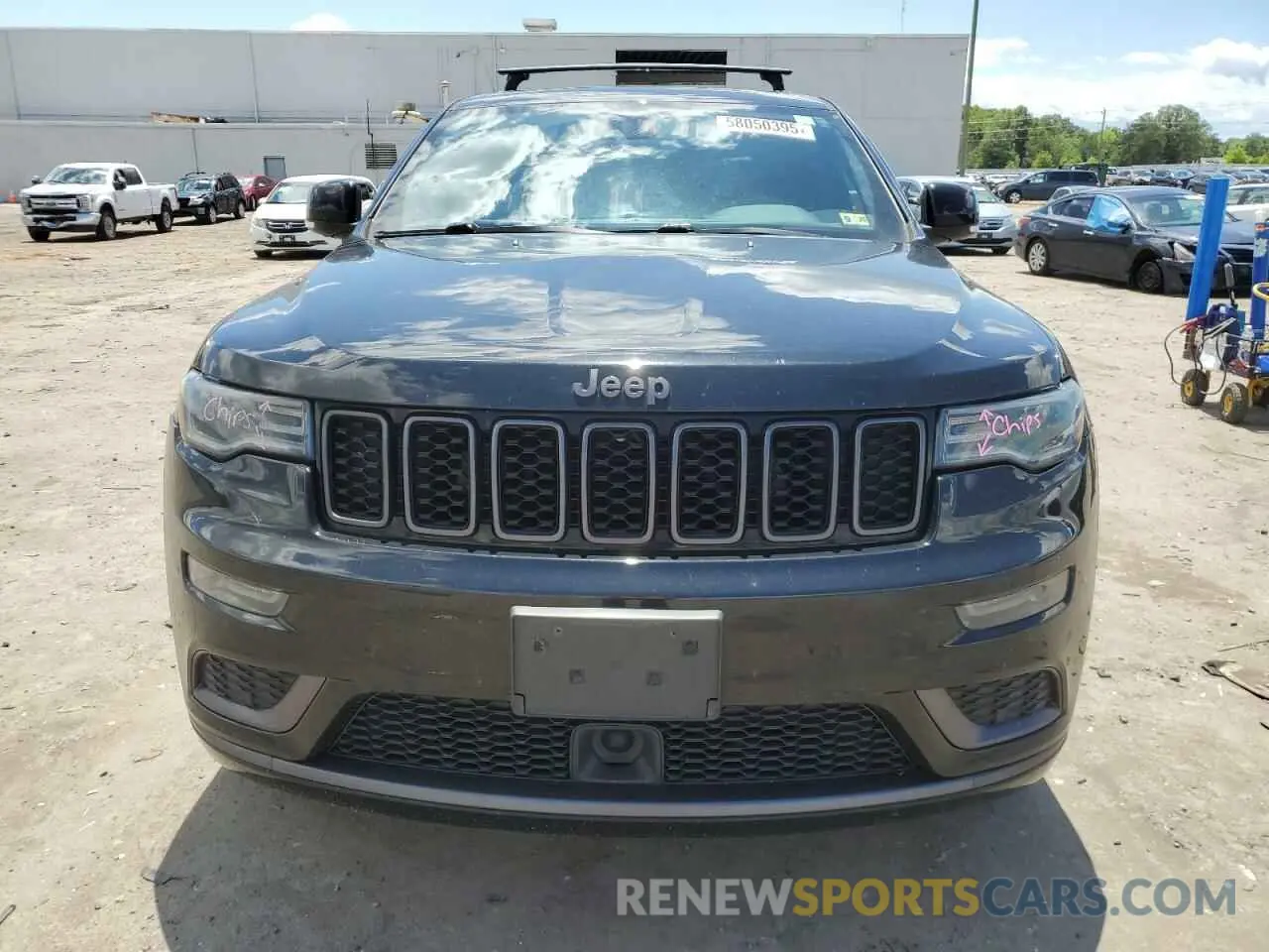 5 fotografías del automóvil dañado 1C4RJFCG6LC362675 JEEP GRAND CHER 2020