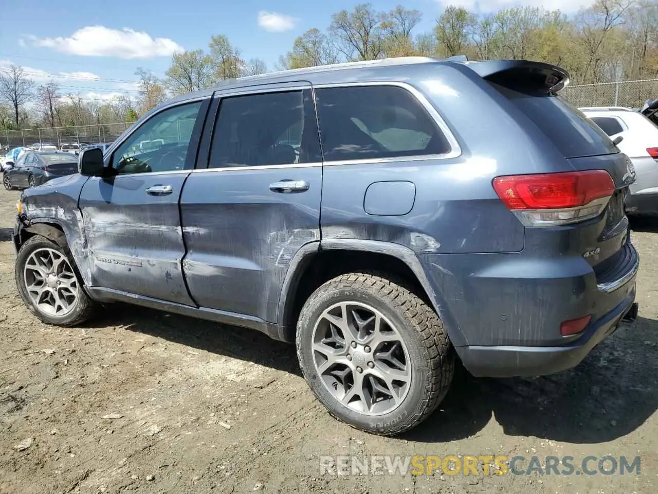 2 fotografías del automóvil dañado 1C4RJFCG7LC335839 JEEP GRAND CHER 2020