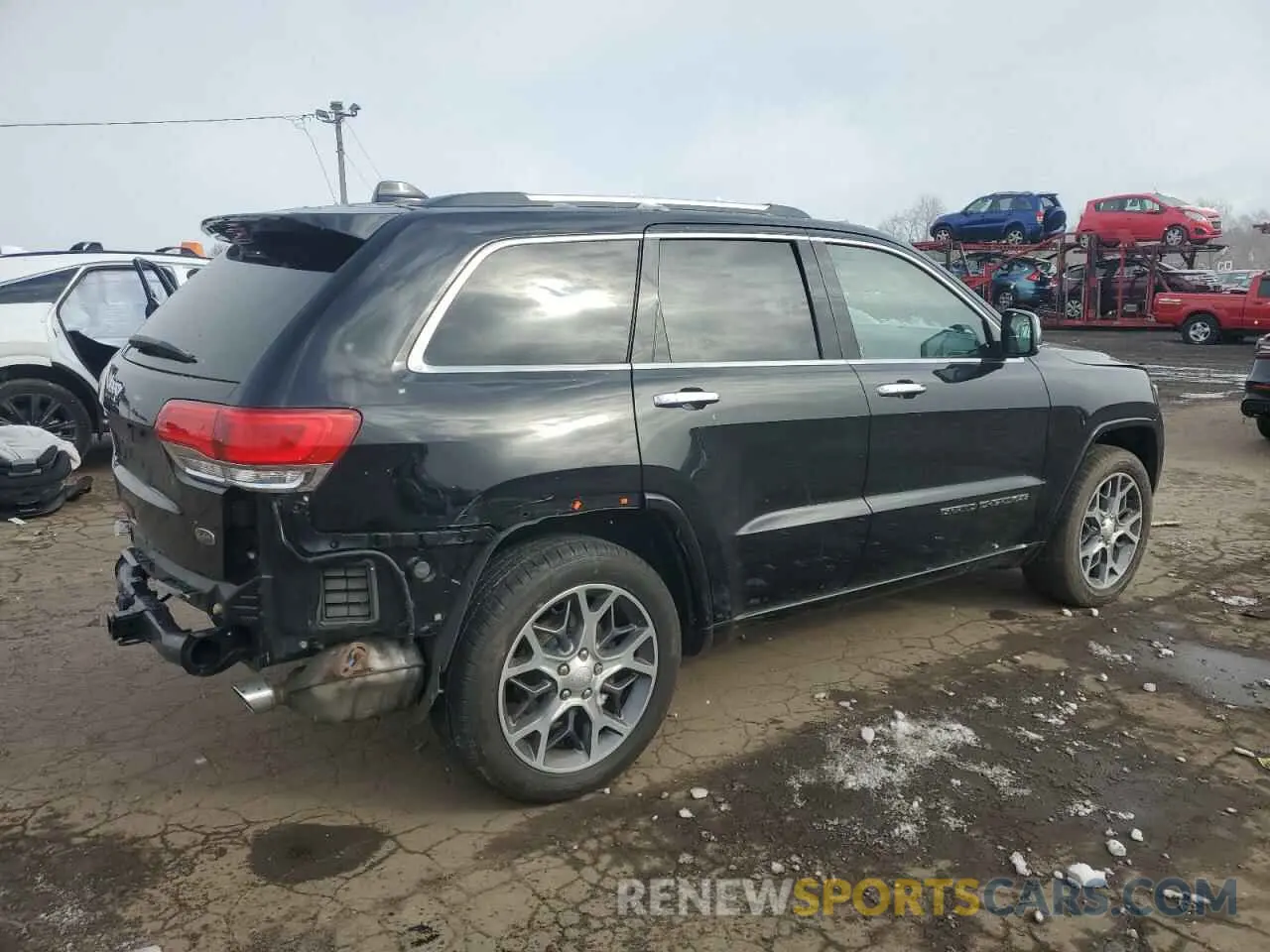 3 fotografías del automóvil dañado 1C4RJFCG9LC218943 JEEP GRAND CHER 2020