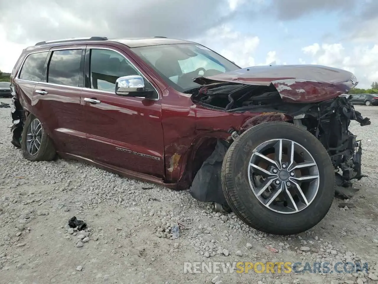 4 fotografías del automóvil dañado 1C4RJFCGXLC204095 JEEP GRAND CHER 2020