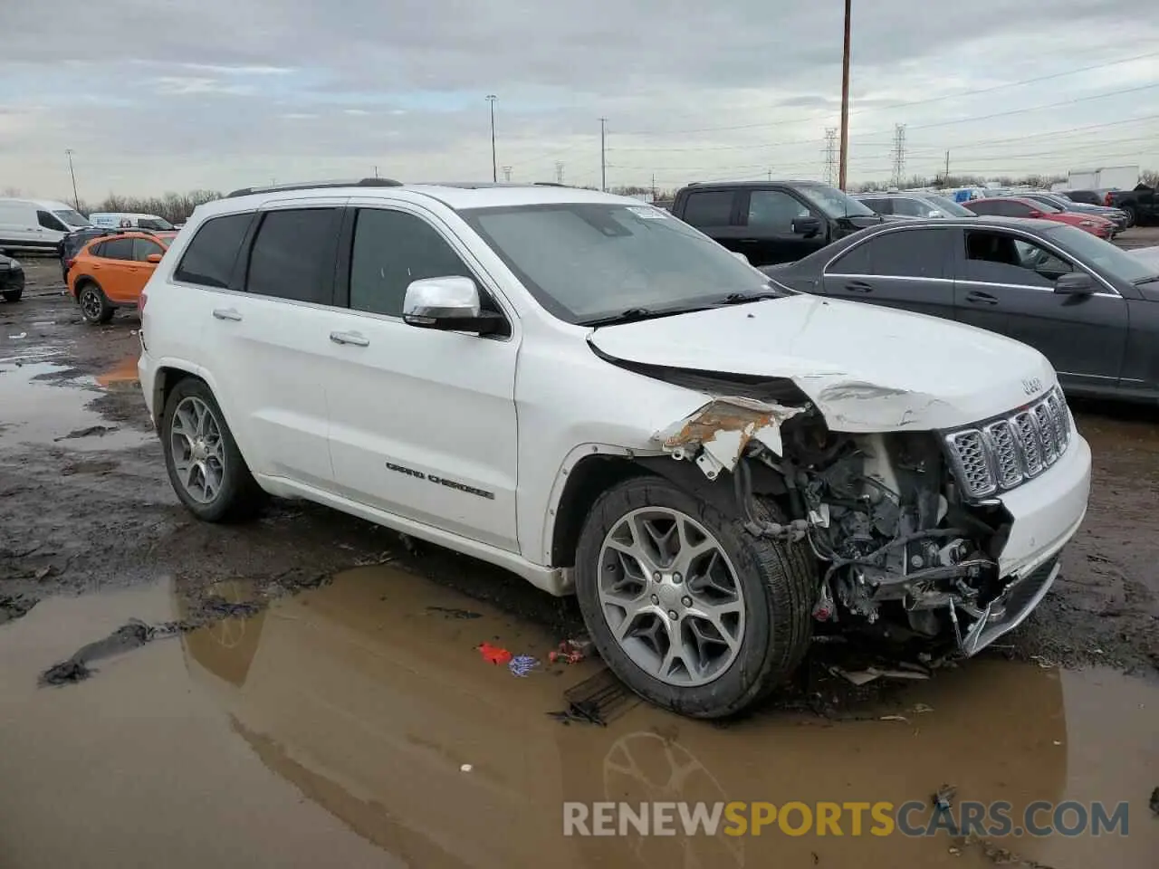 4 fotografías del automóvil dañado 1C4RJFCT8LC420220 JEEP GRAND CHER 2020