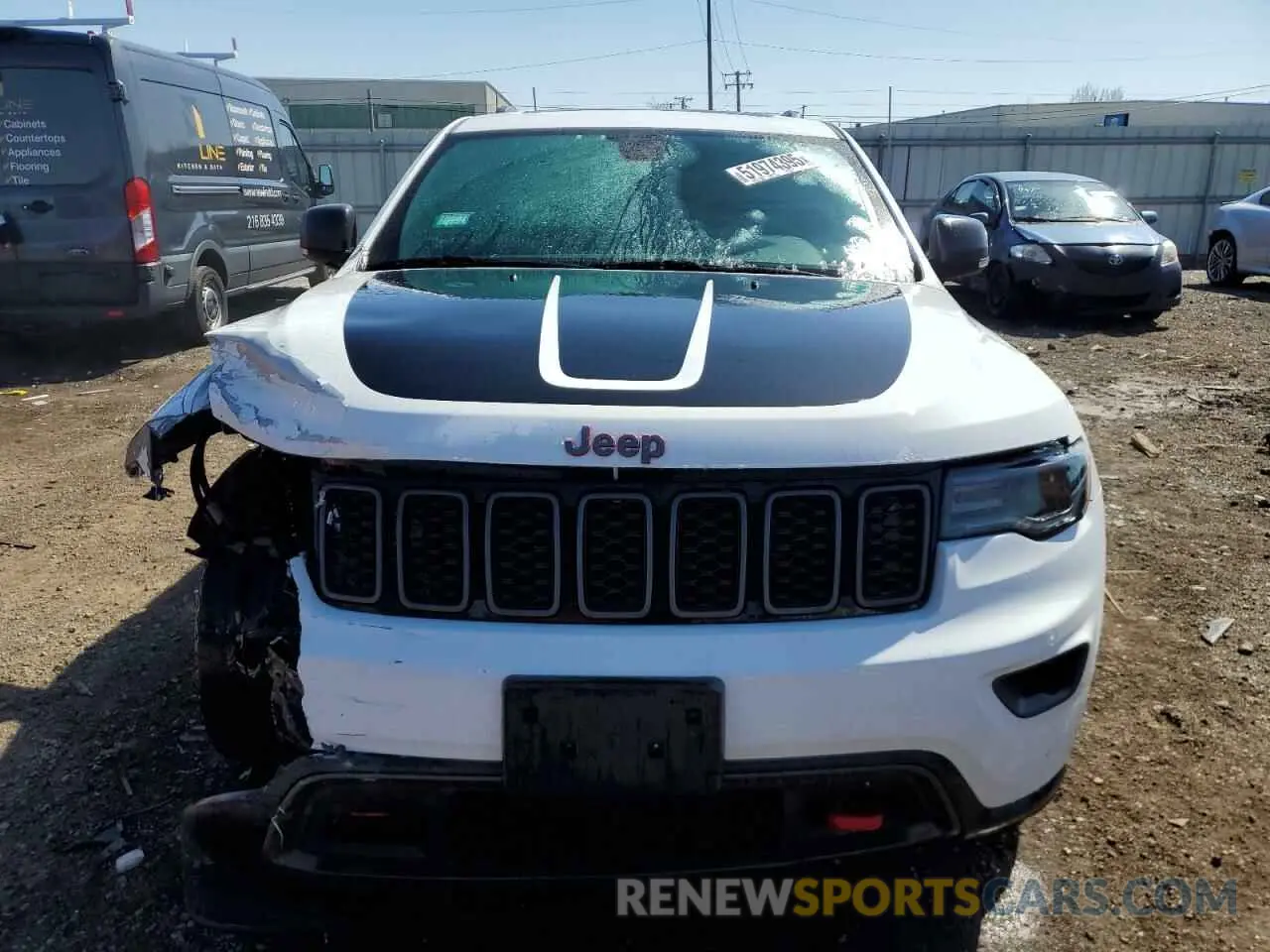 5 fotografías del automóvil dañado 1C4RJFLG4LC421075 JEEP GRAND CHER 2020