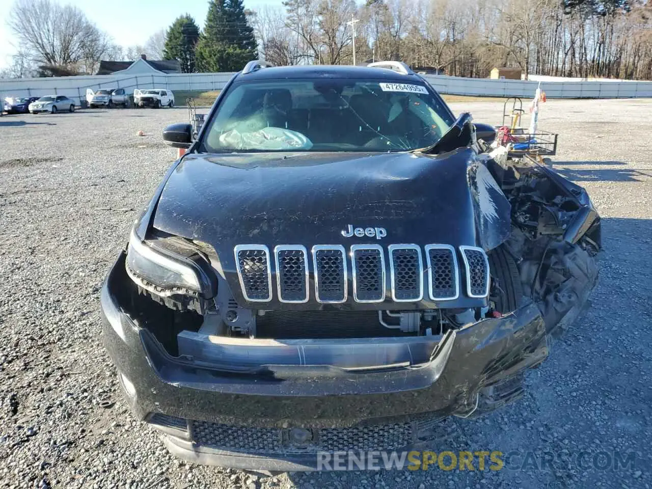 5 fotografías del automóvil dañado 1C4PJLCB4MD134843 JEEP GRAND CHER 2021