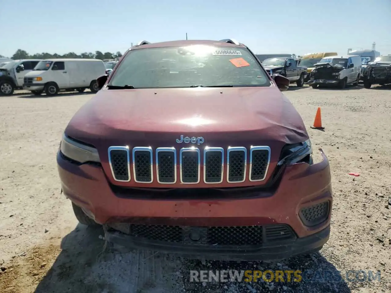 5 fotografías del automóvil dañado 1C4PJLCB6MD183803 JEEP GRAND CHER 2021