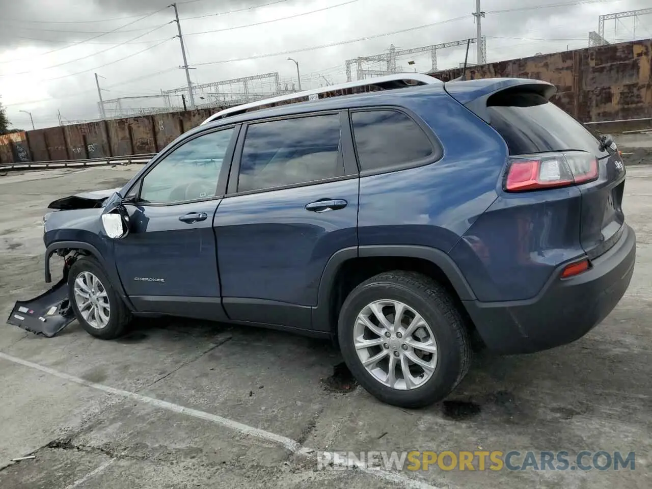 2 fotografías del automóvil dañado 1C4PJLCB7MD173703 JEEP GRAND CHER 2021