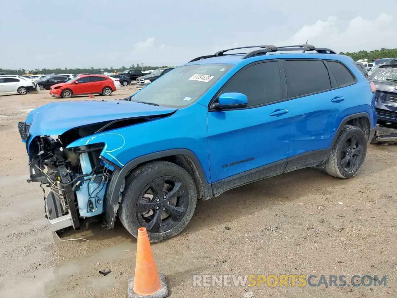 1 fotografías del automóvil dañado 1C4PJLLB0MD215189 JEEP GRAND CHER 2021