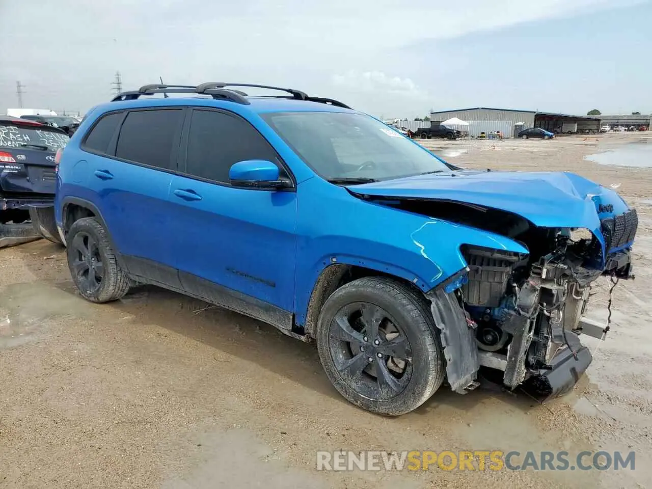 4 fotografías del automóvil dañado 1C4PJLLB0MD215189 JEEP GRAND CHER 2021