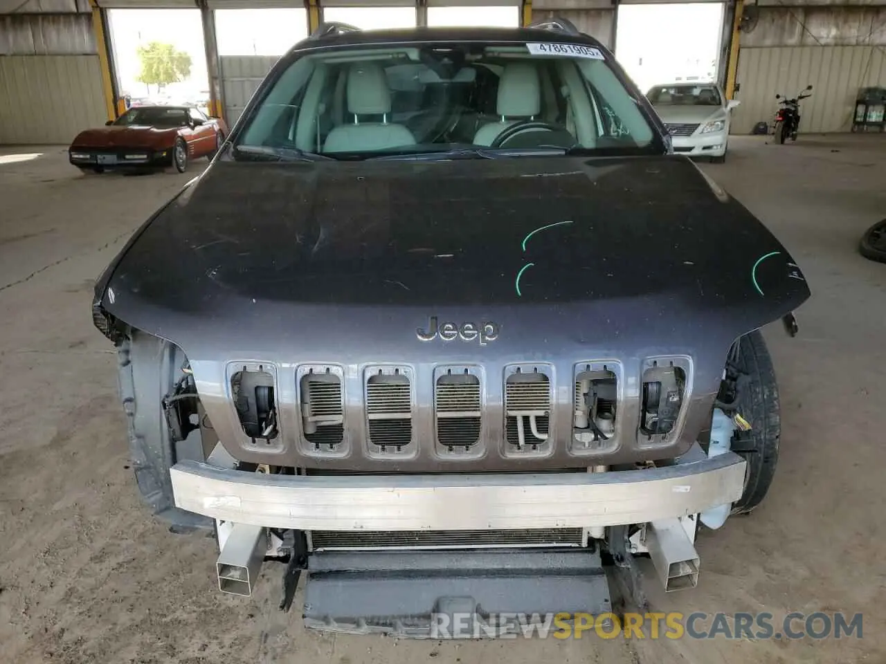 5 fotografías del automóvil dañado 1C4PJLLB2MD196242 JEEP GRAND CHER 2021