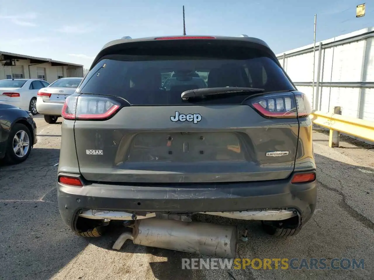 6 fotografías del automóvil dañado 1C4PJLLB9MD116340 JEEP GRAND CHER 2021
