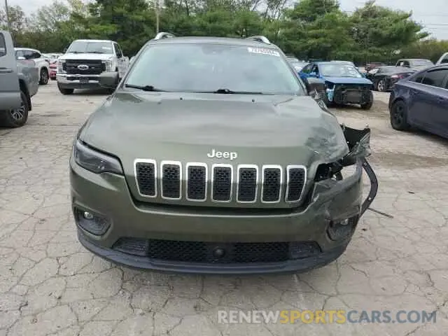 5 fotografías del automóvil dañado 1C4PJLMNXMD144236 JEEP GRAND CHER 2021