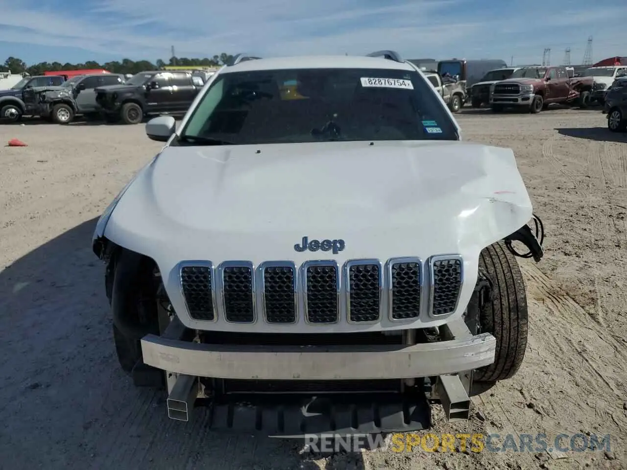 5 fotografías del automóvil dañado 1C4PJLMX3MD208120 JEEP GRAND CHER 2021