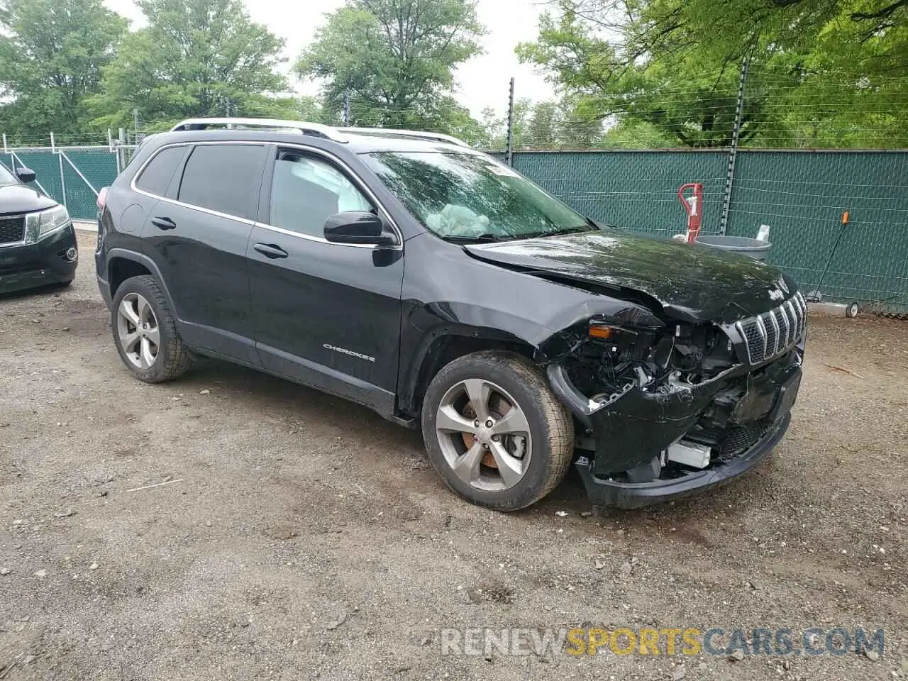 4 fotografías del automóvil dañado 1C4PJLMX4MD144508 JEEP GRAND CHER 2021