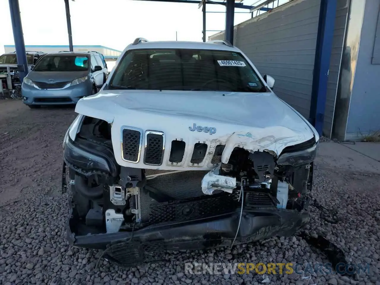 5 fotografías del automóvil dañado 1C4PJLMX5MD112215 JEEP GRAND CHER 2021
