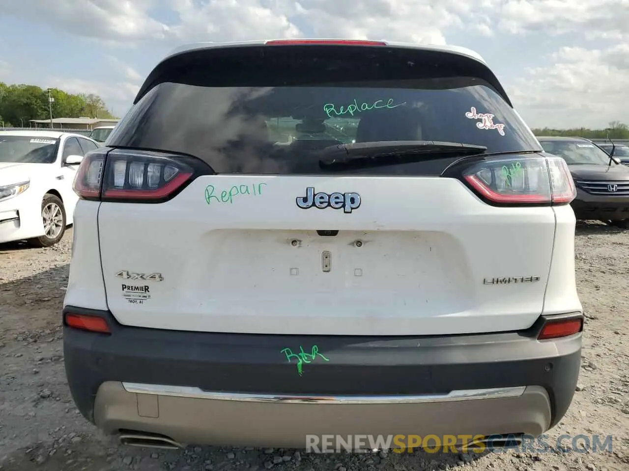 6 fotografías del automóvil dañado 1C4PJMDX1MD186818 JEEP GRAND CHER 2021