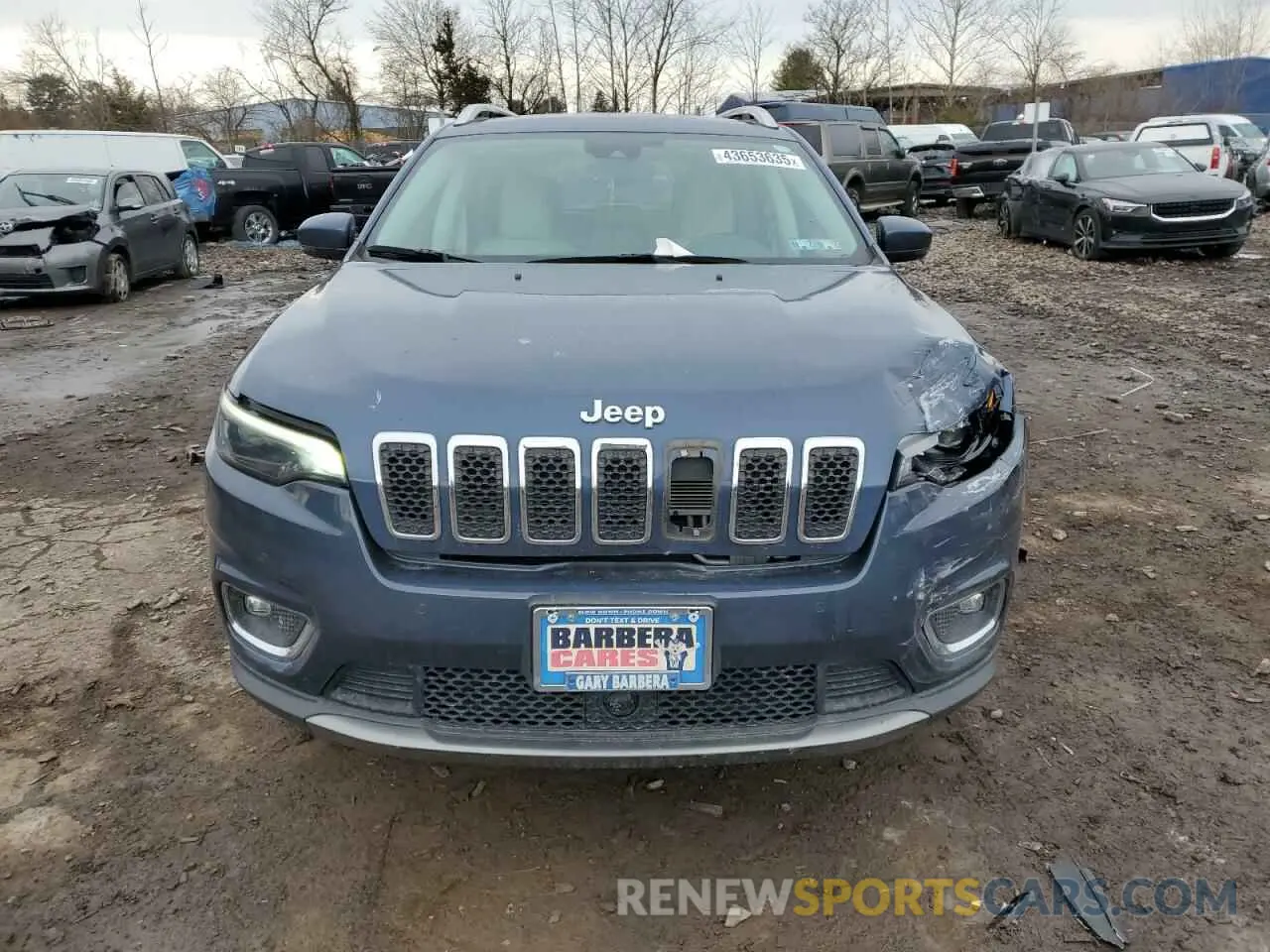 5 fotografías del automóvil dañado 1C4PJMDX2MD195124 JEEP GRAND CHER 2021