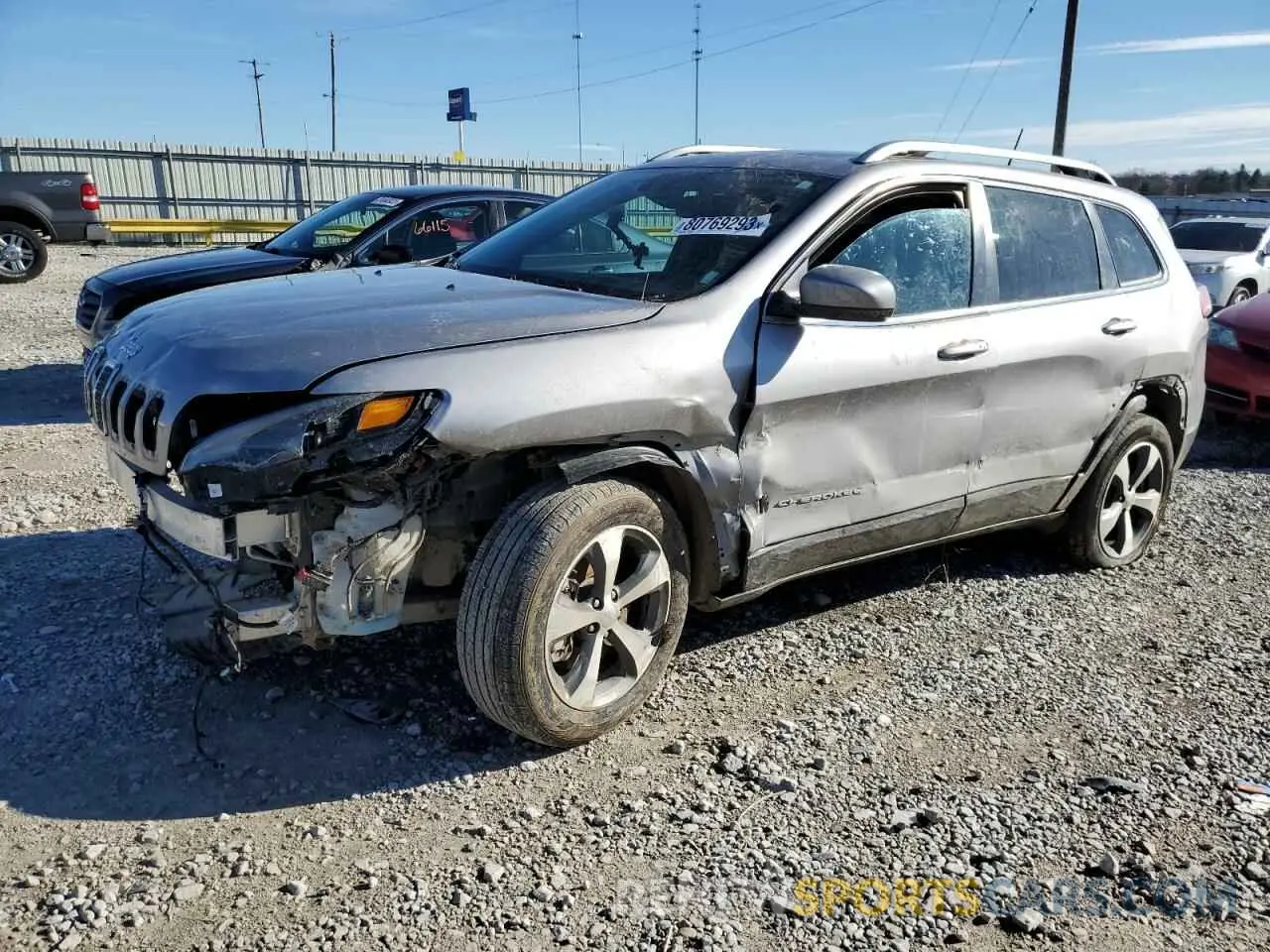 1 fotografías del automóvil dañado 1C4PJMDX3MD184228 JEEP GRAND CHER 2021