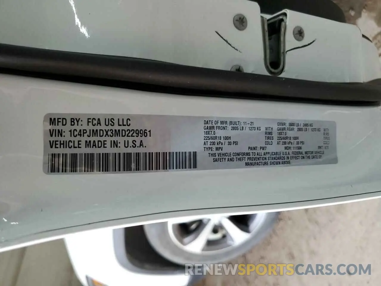 13 fotografías del automóvil dañado 1C4PJMDX3MD229961 JEEP GRAND CHER 2021