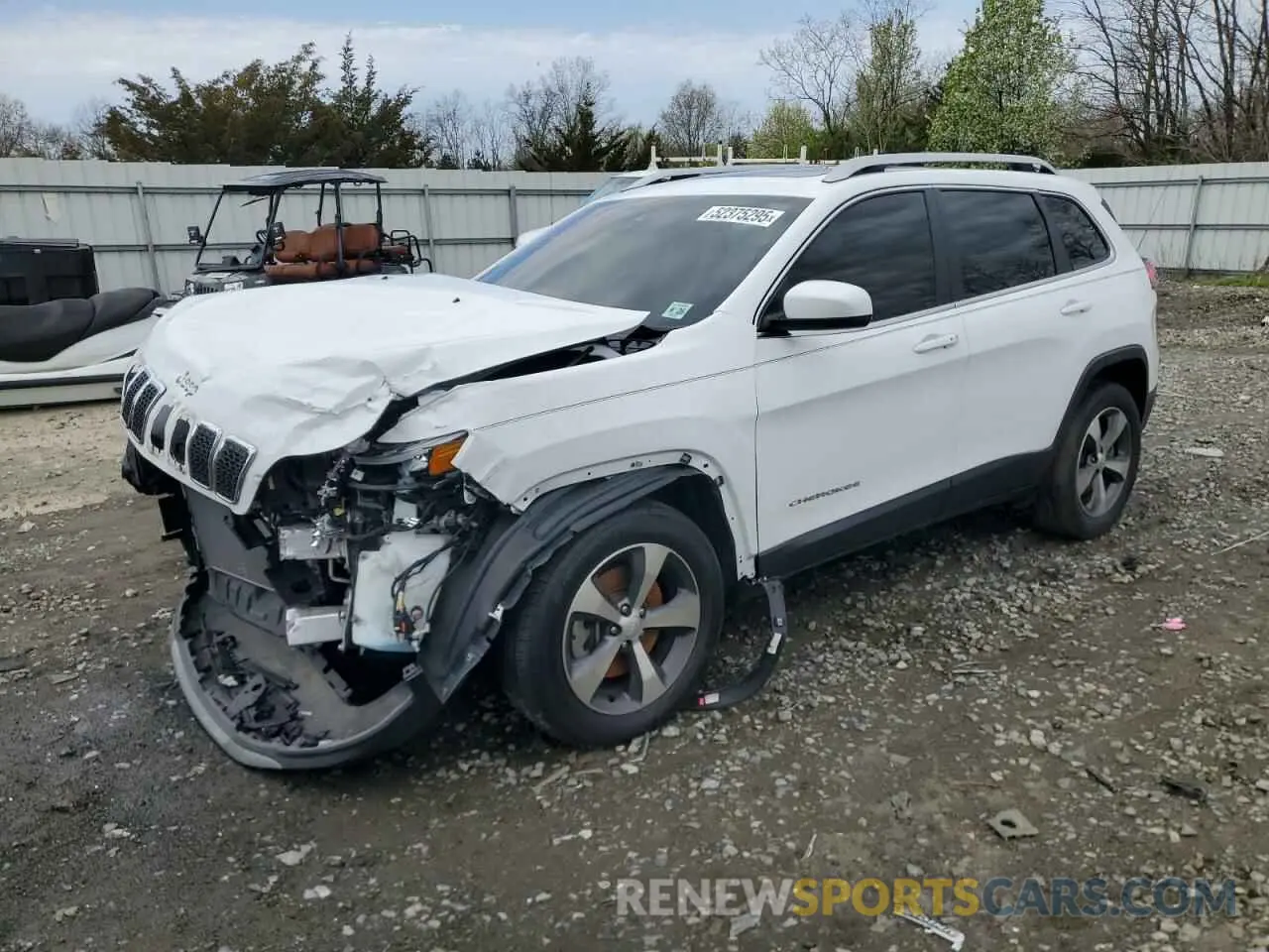 1 fotografías del automóvil dañado 1C4PJMDX9MD237921 JEEP GRAND CHER 2021