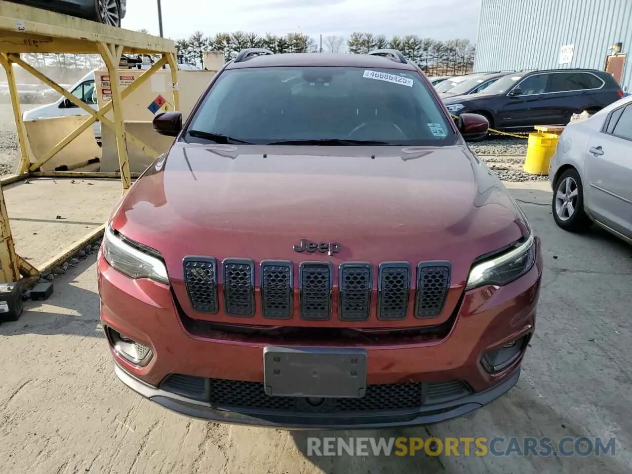 5 fotografías del automóvil dañado 1C4PJMLB1MD236977 JEEP GRAND CHER 2021