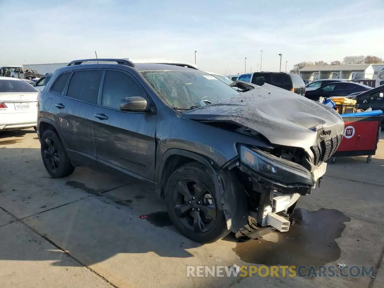 4 fotografías del automóvil dañado 1C4PJMLB3MD142258 JEEP GRAND CHER 2021