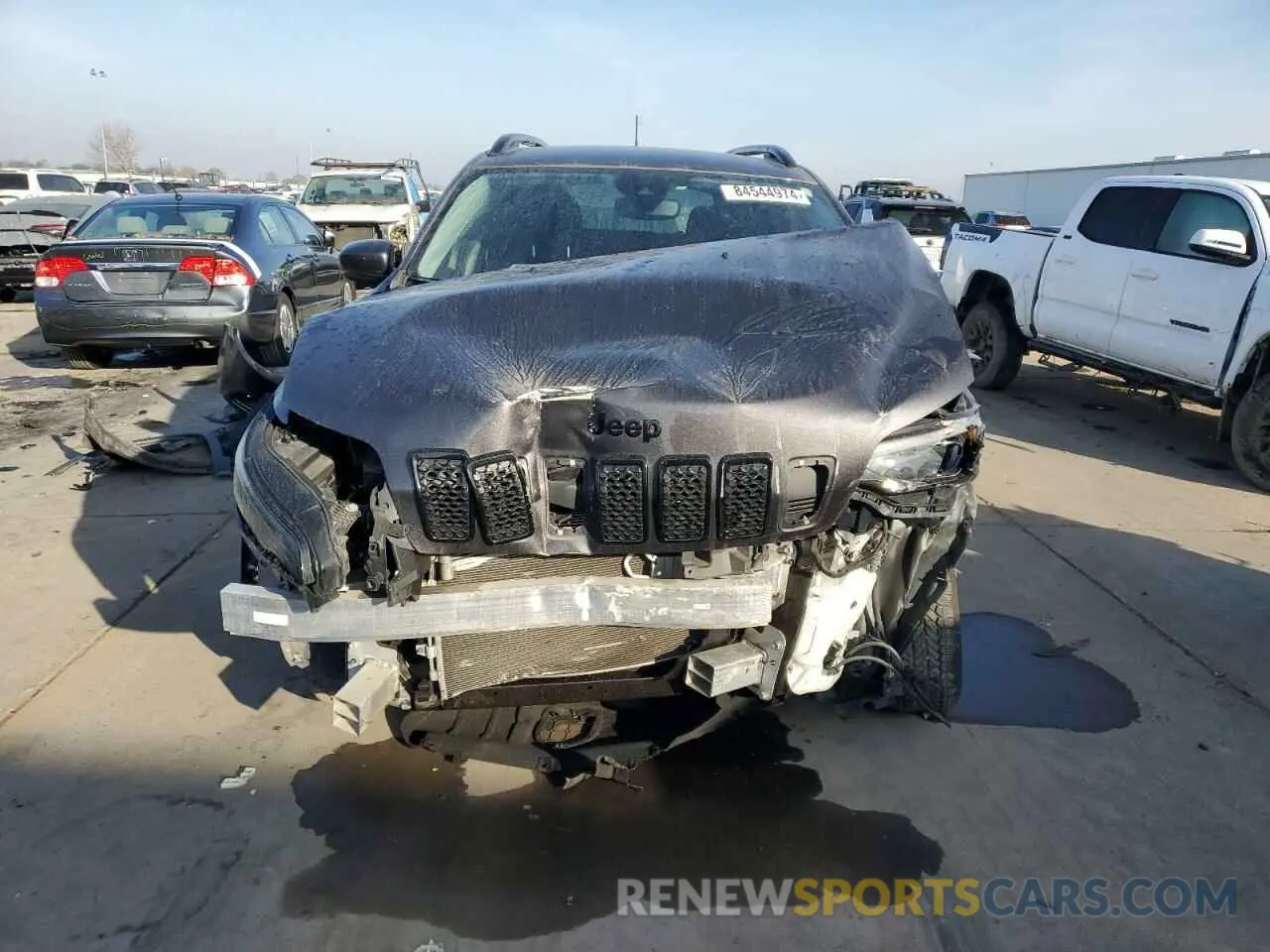 5 fotografías del automóvil dañado 1C4PJMLB3MD142258 JEEP GRAND CHER 2021